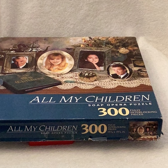 All My Children 300 Piece Vintage Puzzle ~ Complete - Picture 9 of 14